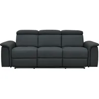 Home Affaire »Pareli 229cm, manuelle u. elektr. Relaxfunktion in 2 Sitzen« USB, KT-Verstellung, LED Beleuchtung, in Echtleder, Kunstleder, Web