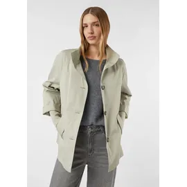 Comma, Cape-Jacke im Relaxed Fit mit Stehkragen und Rippbündchen - M