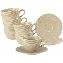 SELTMANN WEIDEN Beat Milchkaffeetasse 0,35 l Sandbeige 6 St.
