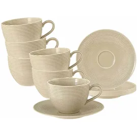SELTMANN WEIDEN Beat Milchkaffeetasse 0,35 l Sandbeige 6 St.