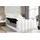 altdecor Boxspringbett Boxi1-Z King 160 x 200 cm H3/H4 Weiß Hochglanz