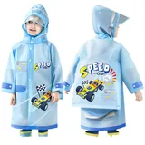 Regenmäntel Kinder Regenponcho Regenjacken Mädchen Outdoor Transparente Regenbekleidung Mit Tragbarer Tasche Kinder Kapuzen Kleinkind