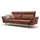 creation by rolf benz 3,5-Sitzer CR.460 Chenille COCO 228 x 103 x 100 cm grau