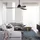 LUCCI AIR Whitehaven 142 cm Deckenventilator Schwarz