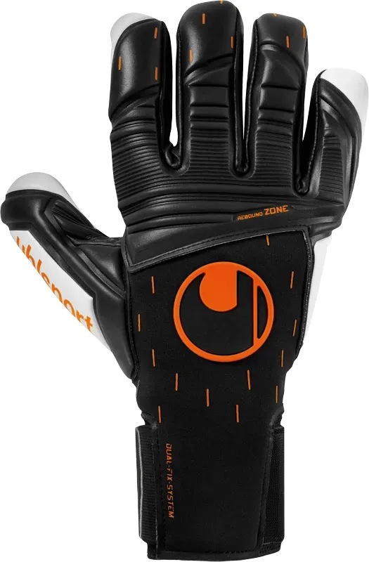 Uhlsport Torwarthandschuhe Speed Contact Absolutgrip HN schwarz/weiß/orange