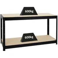 Proregal Werkbank Dino HxBxT 90x160x60cm Traglast 600kg Werktisch Arbeitstisch