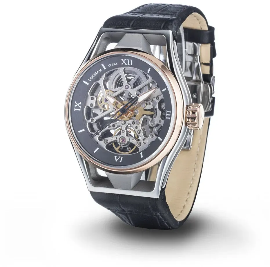 Locman 0538M07S-0RGYGYPK Montecristo Automatic Men's Watch