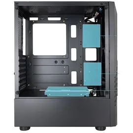 TooQ TQGCC102-B Biohazard gehärtetes Glas USB 3.0 Schwarz