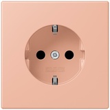 Jung LC1520231 SCHUKO Steckdose, 16 A 250 V ~, Serie LS, rose clair