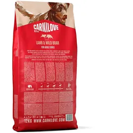 CARNILOVE Active Dog Lamm & Wildschwein 2 x 12 kg