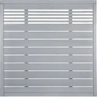 BM Massivholz BM Serie 106 Grundelement 180x180 cm Hellgrau
