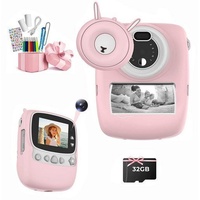 Kinderkamera Digitalkamer 30MP 1080P Dual-Kamera für Kinder 32GB 2,4Zoll Display