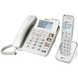 Geemarc AmpliDECT Combi 295 Schwerhörigentelefon mit Anrufbeantworter, Telefon