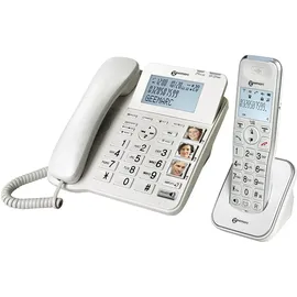Geemarc AmpliDECT Combi 295 Schwerhörigentelefon mit Anrufbeantworter, Telefon