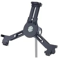 K&M Tablet-Halterung K&M 19790 für Samsung Galaxy Tab, Microsoft Surface Schwarz