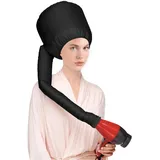 Loovisse Trockenhauben für Haare, Diffuser Cap, Föhnhaube Locken, Föhnhaube Diffuser Net Plopping Cap Haartrockenhaube für Haar, Haarnetz Plopping Haube mit Verstellbarem Kordelzug