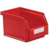 RasterPlan Sichtlagerkasten L230xB140xH130mm PE rot KAPPES