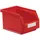 RasterPlan Sichtlagerkasten L230xB140xH130mm PE rot KAPPES