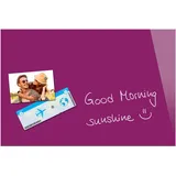 Sigel Magnettafel Glas BeBoard beere, 600x400x9mm