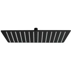Aloni Regendusche Brause schwarz matt Quadrat 20x20 cm Kopfbrause Rainshower