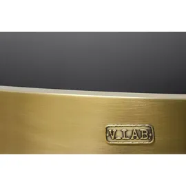 Casa Padrino Ø 120 cm schwarz/gold