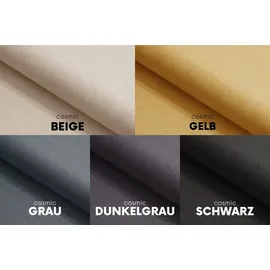 kaiser möbel Boxbett, Dunkelgrau, H3, 160x200 cm, Schlafzimmer, Betten, Boxspringbetten