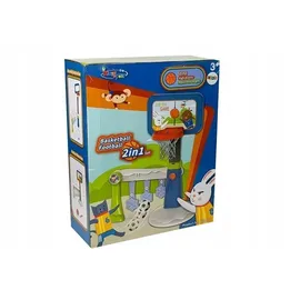 LeanToys Basketball-Sollwertspiel für Kinder - Schwarz