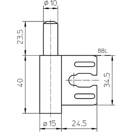 Simonswerk Rahmenteil VARIANT V 8100 WF GA