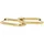 Tom Tailor Creolen Edelstahl gold 2100638 24 mm