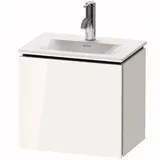 Duravit Waschtischunterschrank wandhängend, 44 × 40 × 31,1 cm, in Eiche Marmoriert