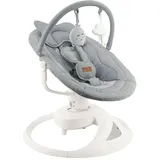 MOMI MoMi, Babywippe, PEARL Elektrische Schaukel grau