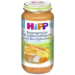 Hipp Bio Buttergemüse und Bio-Hühnchen ab 12. Monat 250G