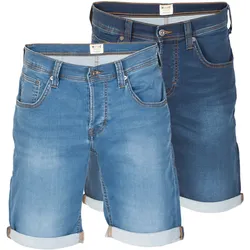 Short Blau 2 Normaler Bund Knopfleiste 40