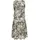 VIVANCE Jerseykleid Sommerkleid Blätterdruck Grün 38