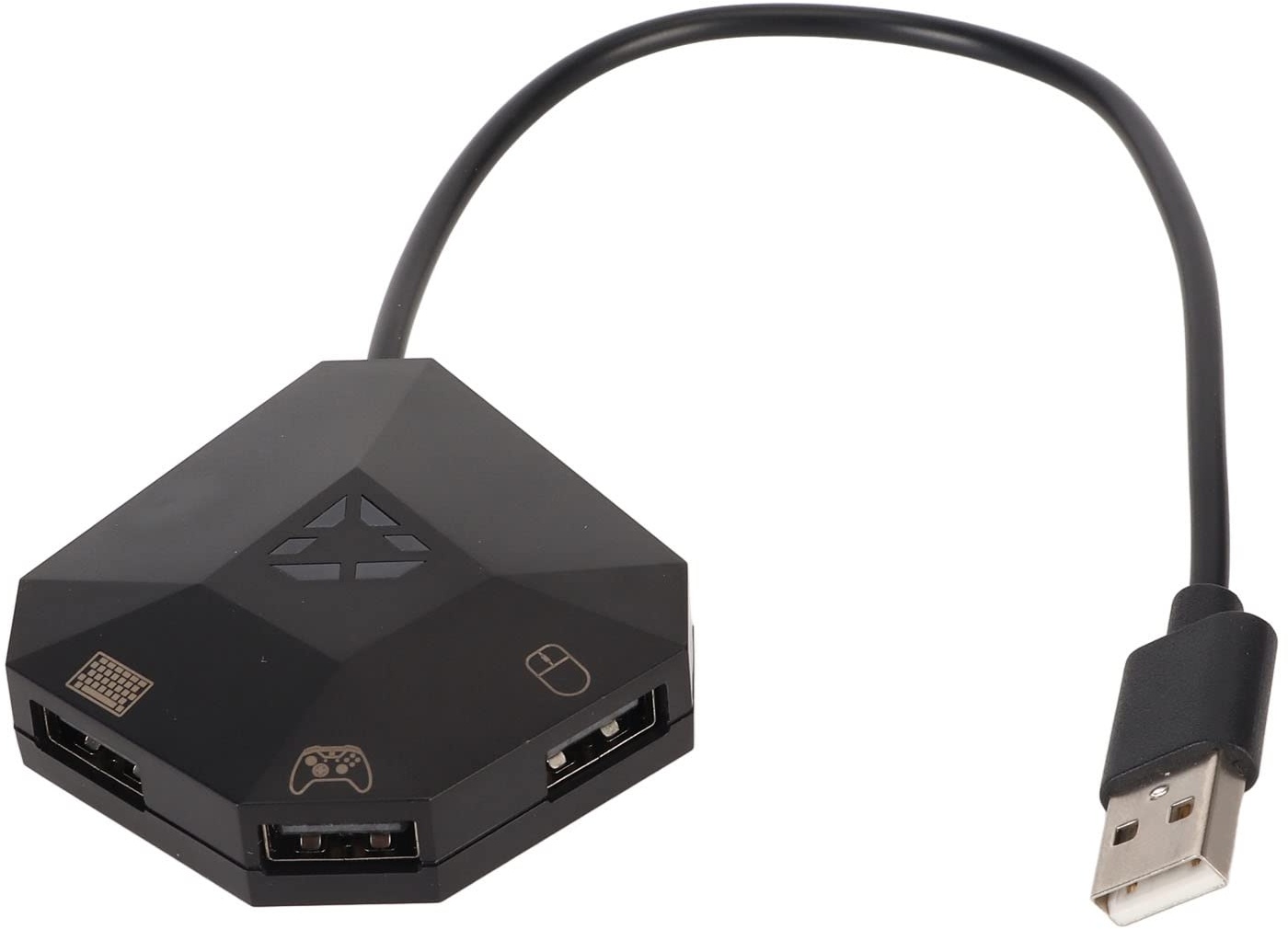 Tastatur und Maus Konverter Adapter für PS4 für Xbox One für PS3 für Xbox 360, Tastatur Maus Adapter für Switch, Plug and Play, Benutzerdefinierte Mapping Reset Tastenfunktionen