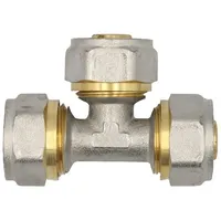 Pipetec Klemmring Schraubfitting T-Stück 16x2 mm Mehrschichtverbundrohr