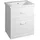 a&n&a aQualine Aqualine Waschbeckenunterschrank FAVOLO Unterschrank 57x72,5x44,6cm, Weiß matt Aqualine-FV260 weiß