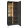 Mäusbacher Vitrine Faro 81 x 42 x 180 cm Anthrazit matt