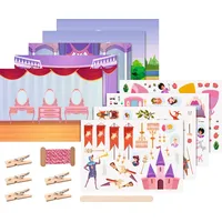 Brunnen Rubbelsticker Set Prinzessin