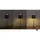 Briloner - LED Tischlampe kabellos Touch, höhenverstellbar, Nachttischlampe, Leselampe, Campinglampe, Tischleuchte, Akku Lampe, Outdoor Lampe, 36x10,5 cm, Anthrazit