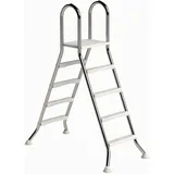 Ideal Edelstahl Modell 57 Hochbeckenleiter Edelstahl Ø43 1,20m