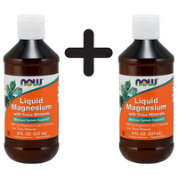 (474 ml, 95,17 EUR/1L) 2 x (NOW Foods Liquid Magnesium - 237 ml.)