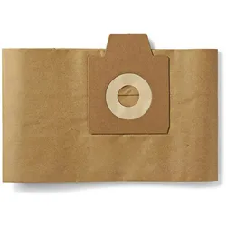 Nedis Staubsaugerbeutel - 10 Stück - Papier - Meist verkauft für: Electrolux - Braun