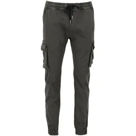 Alpha Industries Cotton Twill Joggers Greyblack 3XL