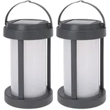 Rainx, Laterne, Solar LED-Laterne, 2er Set