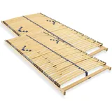 Sleepneo Lattenrost 180x200 cm vormontiert Blauer Engel-Zertifizierung 42 Latten 7-Zonen Birkenschichtholz belastbar 150 Kg Made in Germany