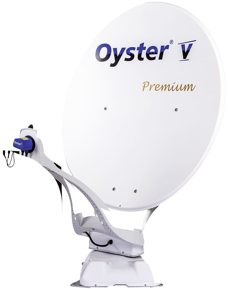 Oyster Satanlage Oyster 5 85 Premium Inkl. Oyster Tv     Single LNB inkl. Oyster Smart TV 21 Zoll