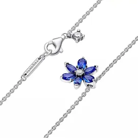 Pandora Timeless Funkelnde Blaue Herbarium Cluster Silber 392387C02-45