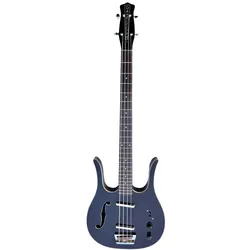 Danelectro 58 Longhorn Bass Hot Rod Black Bassgitarre
