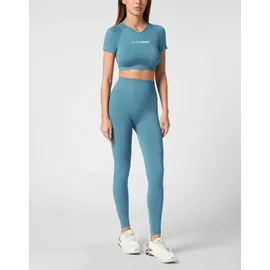 Plein Sport Leggings Blau/18 XXL